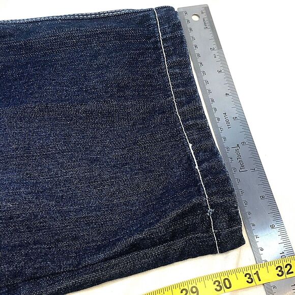 Concrete Legends Vtg Jeans Baggy Blue 33 34 Team Logo Basketball Hip Hop Street - Picture 10 of 12